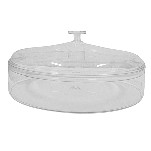 CAKE BOX PARIS REDONDA 1,100L TRANSPARENTE LSC TOYS