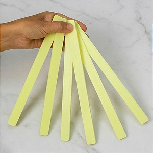 Kit 6 Réguas Niveladoras Para Pasta Americana Alinhar Bolo Encomendas BlueStar