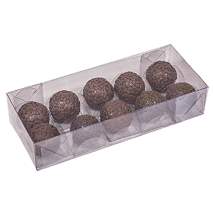 CAIXA BASIC (10 DOCES) CRISTAL - PCT C/ 10 UNIDADES