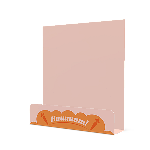 10 EMBALAGEM P/ SLICE CAKE CENOURA PÁSCOA C4318 IDEIA