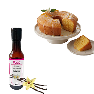 Emulsão Baunilha Saborizante 60ml Massas Muffins Mago