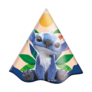 CHAPÉU DE FESTA LILO E STITCH LIVE ACTION C/8 UN FESTCOLOR