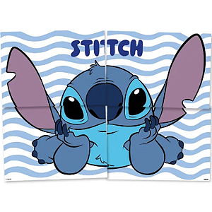 PAINEL 4 PARTES STITCH NEW C/4 PCS 90X64CM FESTCOLOR