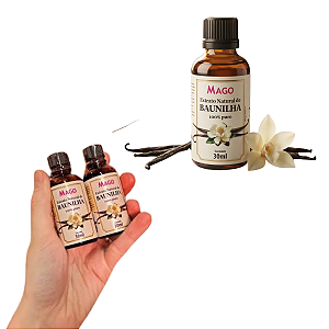 Extrato de Baunilha 30ml Doces Massas Mago