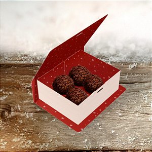 CAIXA LIVRO 04 DOCES CONTO DE NATAL PCT C/ 10 UN C5618 IDEIA