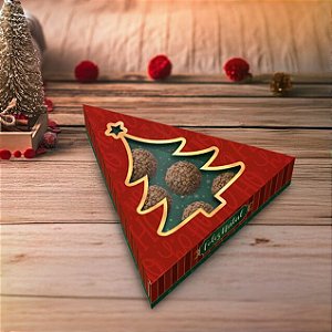 CAIXA ARVORE C/ VISOR 06 DOCES NOEL PCT C/ 10 UN C5720 IDEIA