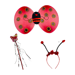 KIT FANTASIA JOANINHA 3 PÇS GRUPO FESTA