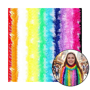 MARABU PLUMAS 1,5M C/ 12 CARNAVAL GRUPO FESTA