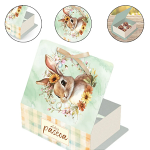 CAIXA 4 DOCES LIVRO - PASCOA ENCANTOS - PCT C/ 10 UNIDADES C5839