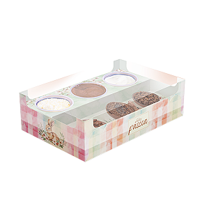CX MINI CONFEITEIRO FONDUE KIDS - PASCOA ENCANTOS - PCT C/ 5 UNIDADES C5891