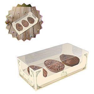 CAIXA MINI OVOS ENCANTO 3 X 50G - PASCOA LUZ - PCT C/ 10 UNIDADES C5785