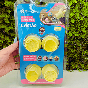 Moldes Ejetor Max Cristão BlueStar para Doces Brigadeiros e Massas