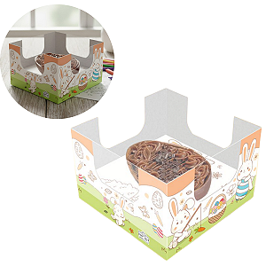 CAIXA MINI OVO ENCANTO 50G - PASCOA COLORIR - PCT C/ 10 UNIDADES C5811