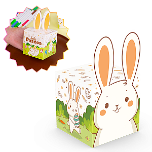 10 Caixas Com Orelha Páscoa Colorir C5860 Ideia