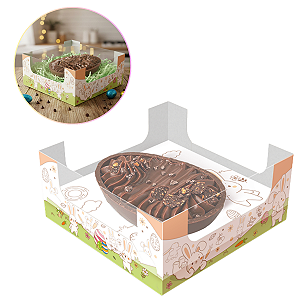 5 Ovos De Colher 100/150g Páscoa Colorir C5806 Ideia