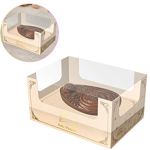 5 Caixas Para Ovo De Colher 150/250g Páscoa Luz C5780 Ideia