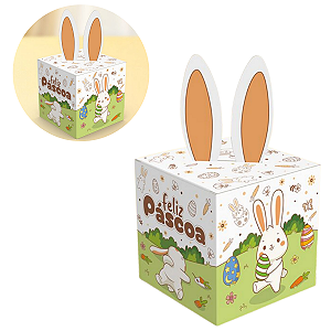 10 Caixas Pop Up Orelhas Kids Páscoa Colorir C5934 Ideia