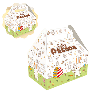 10 Maletinhas Páscoa Colorir C5814 Ideia