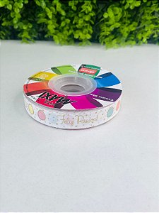 Fita Maxi Paperlook Feliz Pascoa 16mmx50m Albano - Multicor