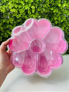 Fondue Box Flor De Corações (Petisqueira) Rosa Candy - BlueStar