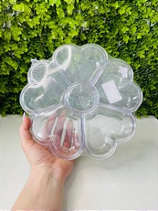 Fondue Box Flor De Corações (PETISQUEIRA) Transparente - BlueStar