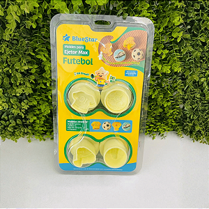 Moldes Ejetor Max Futebol BlueStar Modelador de Doces e Brigadeiros