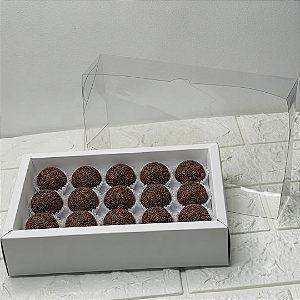 Caixa Alta Com Moldura 15 Doces Branca Pct C/10un C4634 Ideia