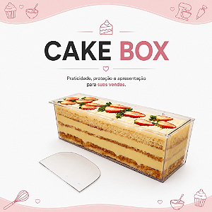 Cake Box Bolo De Fatia Sem Tampa Com Espátula Lsc Toys 7309