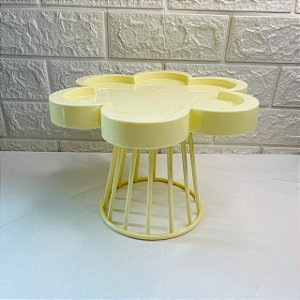 Porta Doce Roma Floratta - Amarelo Candy
