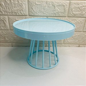 Boleira Roma Mista 23,5cm - Azul Candy