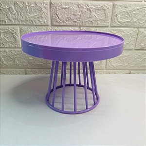 Boleira Roma Mista 23,5cm - Lilás Candy