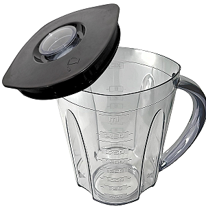 COPO C/ TAMPA PARA LIQUIDIFICADOR PHILCO PLQ1430 LIMPA FACIL