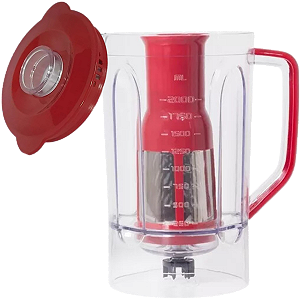 Copo Vermelho Liquidificador Mondial L1000 Turbo Original
