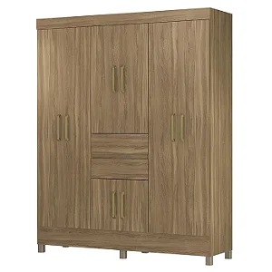 Guarda Roupa Munique 8 Portas 2 Gavetas Demobile Amendola touch