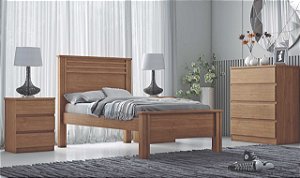 Cama de Solteiro Verona Novo Horizonte Cumaru