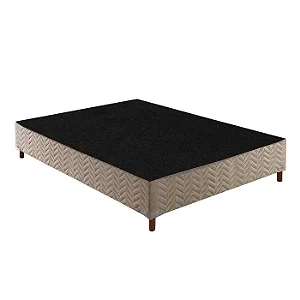 Box Base Sommier Rústico 138x188x30 Paropas