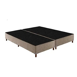 Box Base Sommier Rústico Queen 198x158x30 Paropas