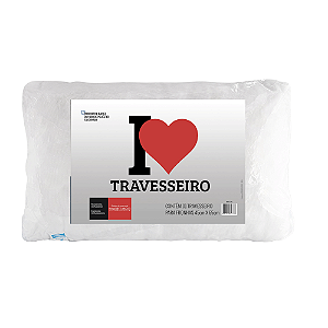 Travesseiro I Love Fibra Fibrasca