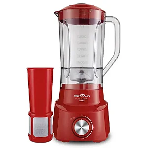 Liquidificador Diamante 1050w 110v Britânia Vermelho