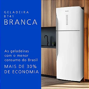 Geladeira Frost Free 387L 110v BT41PD1WA Branco Panasonic