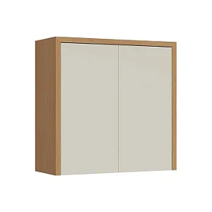 Armário Aéreo de Cozinha Condessa 2 Porta 80cm Nesher
