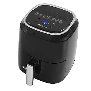 Fritadeira Air Fryer Light Fry Touch Control 4 litros Preta Suggar