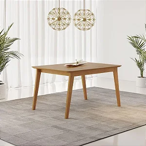 Mesa de jantar Elegance JCM Amadeirado Cinamomo