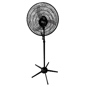 Ventilador Tron Oscilante de Pedestal 50cm Preto Bivolt Premium