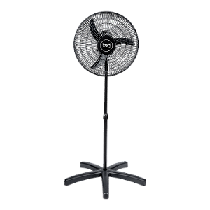Ventilador Tron Oscilante de Pedestal PP 50cm Preto Bivolt Premium