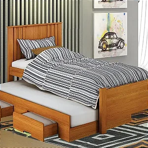Cama de Solteiro  Milano Leifer  Cinamomo