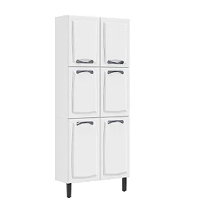Paneleiro 6 Portas New Premium Itatiaia Branco