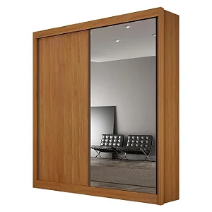 Guarda Roupa São Paulo Gold  2 portas Leifer Cinamomo