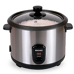 Panela de Arroz Elétrica 8 Xícaras 1,5L Itatiaia Inox