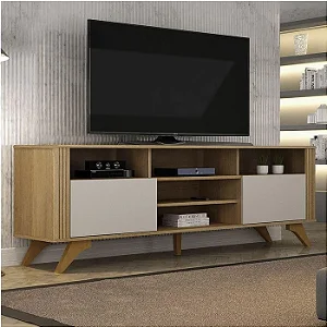 Bancada Mariana Valdemóveis Cinamomo/Off White